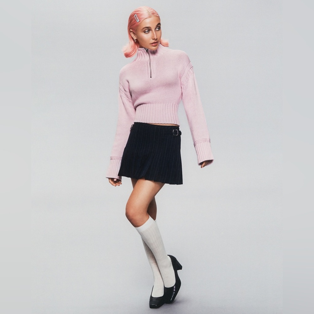 NWT J.Crew Tiny Rollneck in Faded Lilac